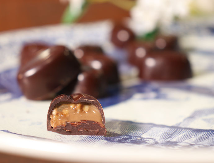  Chocolat fourrés au café